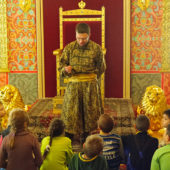 Роскошный бал во дворце царя Алексея Михайловича