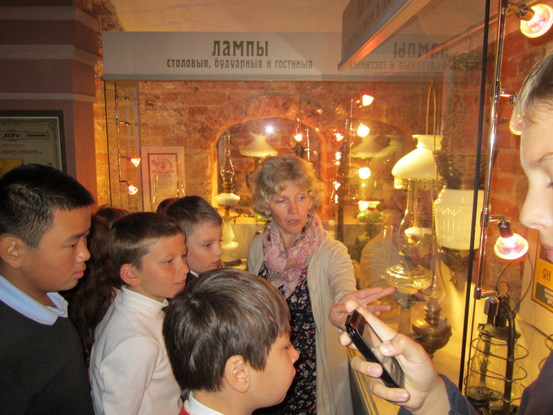Экскурсия для школьников в музей Огни Москвы